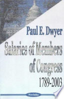 Salaries of members of Congress, 1789-2003 /