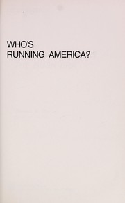 Who's running America? : the Bush era /