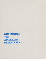Governing the American democracy /