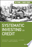 Systematic investing in credit /