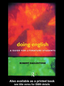 Doing English : a guide for literature students /