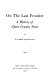 On the last frontier ; a history of Upton County, Texas /