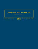 Advances in well test analysis /