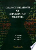 Characterizations of information measures /
