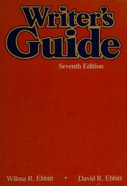 Writer's guide /