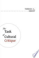 The task of cultural critique /