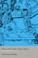 Women and the family in Chinese history /