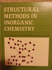 Structural methods in inorganic chemistry /