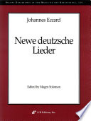 Newe deutzsche Lieder /