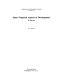 Some temporal aspects of development : a survey /