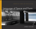 Language of space and form : generative terms for architecture /