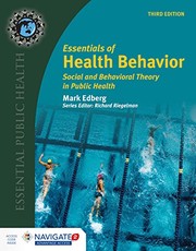 Essentials of health behavior : social and behavioral theory in public health /