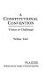 A constitutional convention : threat or challenge? /