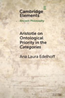 Aristotle on ontological priority in the Categories /