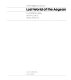 Lost world of the Aegean /