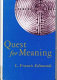 Quest for meaning /