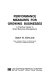 Performance measures for growing businesses : a practical guide to small business management /