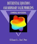 Differential equations and boundary value problems : computing and modeling /