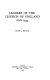 Leaders of the Church of England, 1828-1944 /