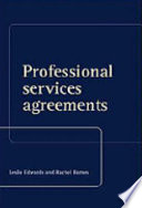 Professional services agreements /