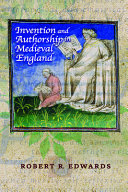 Invention and authorship in medieval England /