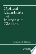 Optical constants of inorganic glasses /