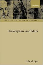 Shakespeare and Marx /