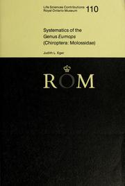 Systematics of the genus Eumops (Chiroptera, Molossidae) /