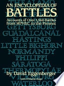 An encyclopedia of battles : accounts of over 1,560 battles from 1479 B.C. to the present /