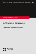 Institutional congruence : the riddle of leviathan and hydra /