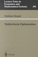 Multicriteria optimization /