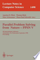 Parallel Problem Solving from Nature - PPSN V : 5th International Conference, Amsterdam, the Netherlands, September 27-30, 1998, Proceedings /