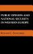 Public opinion and national security in Western Europe /