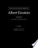 The collected papers of Albert Einstein /