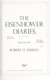 The Eisenhower diaries /