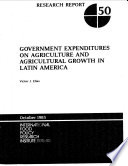 Government expenditures on agriculture and agricultural growth in Latin America /