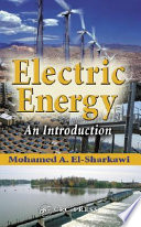 Electric energy : an introduction /