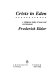 Crisis in Eden ; a religious study of man and environment.