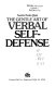 The gentle art of verbal self-defense /