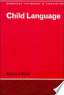 Child language /