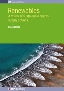 Renewables : a review of sustainable energy supply options /