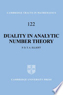 Duality in analytic number theory /