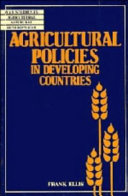 Agricultural policies in developing countries /