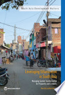 Leveraging urbanization in South Asia : Managing spatial transformation for prosperity and livability /