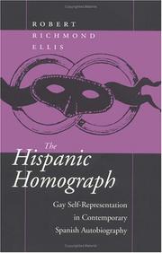 The Hispanic homograph : gay self-representation in contemporary Spanish autobiography /