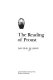 The reading of Proust /
