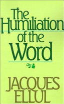 The humiliation of the word /