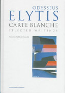 Carte Blanche : selected writings /