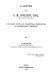 A letter to C. M. Ingleby, Esq. : , M.A., LL.D., V.P.R.S.L., containing notes and conjectural emendations on Shakespeare's Cymbeline /