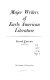 Major writers of early American literature /